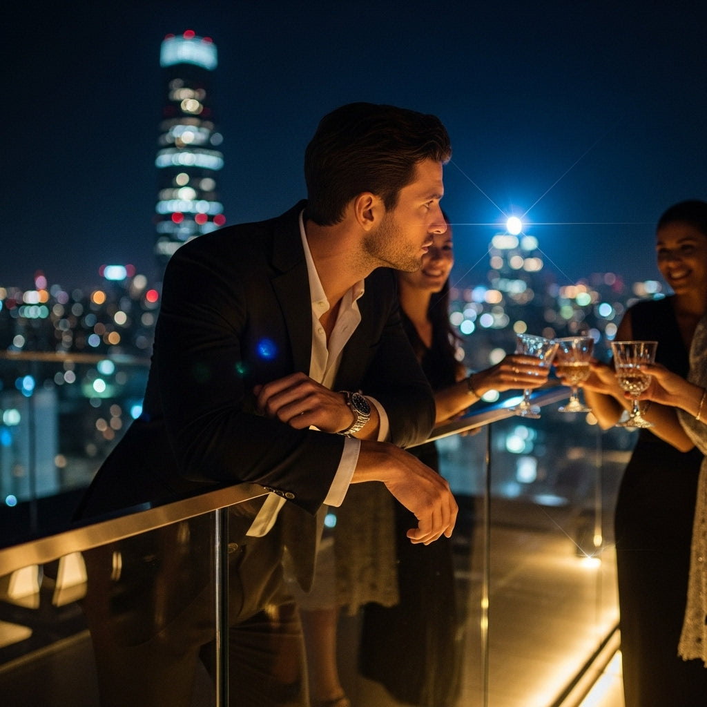 Relógio Masculino Portovin em aço