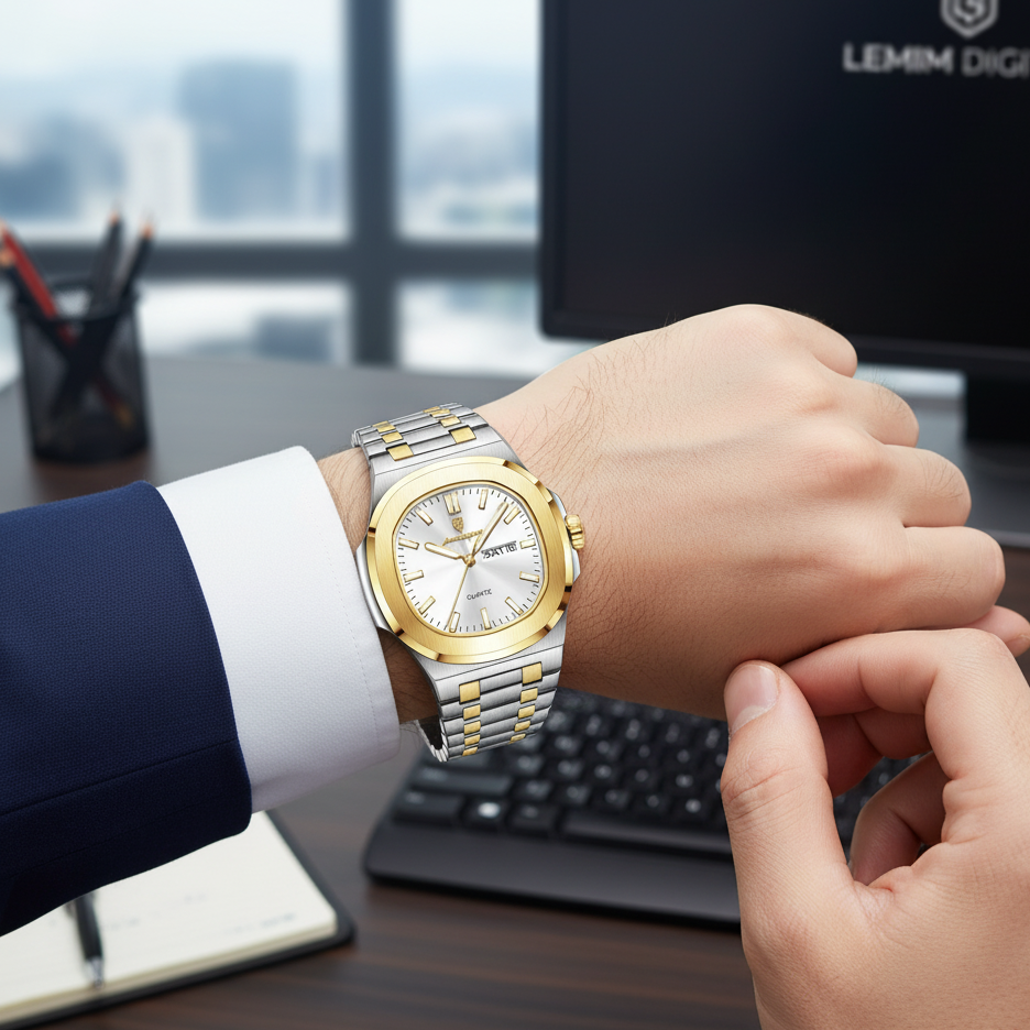 Relogio Masculino em Aço Altenera