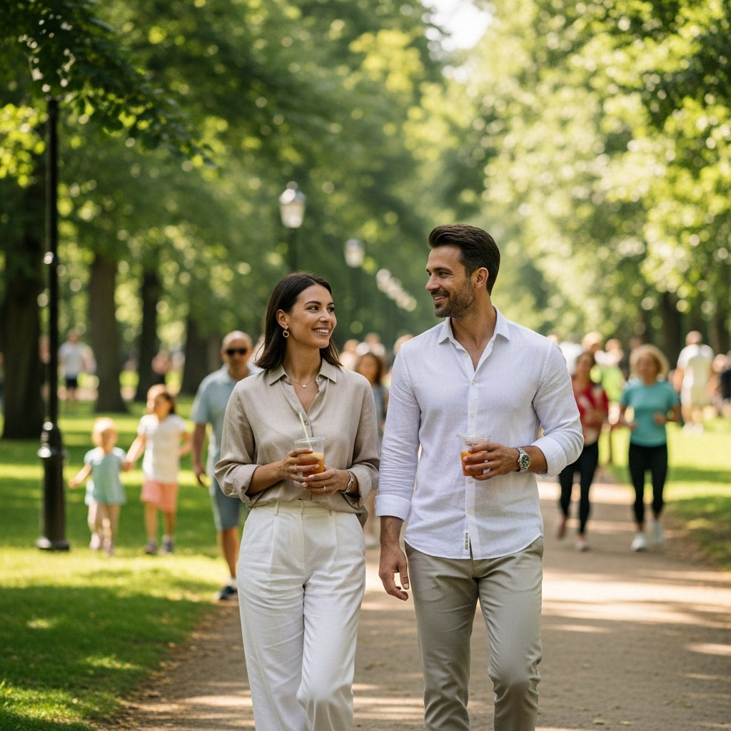 Relógio Masculino prateado em aço Capri