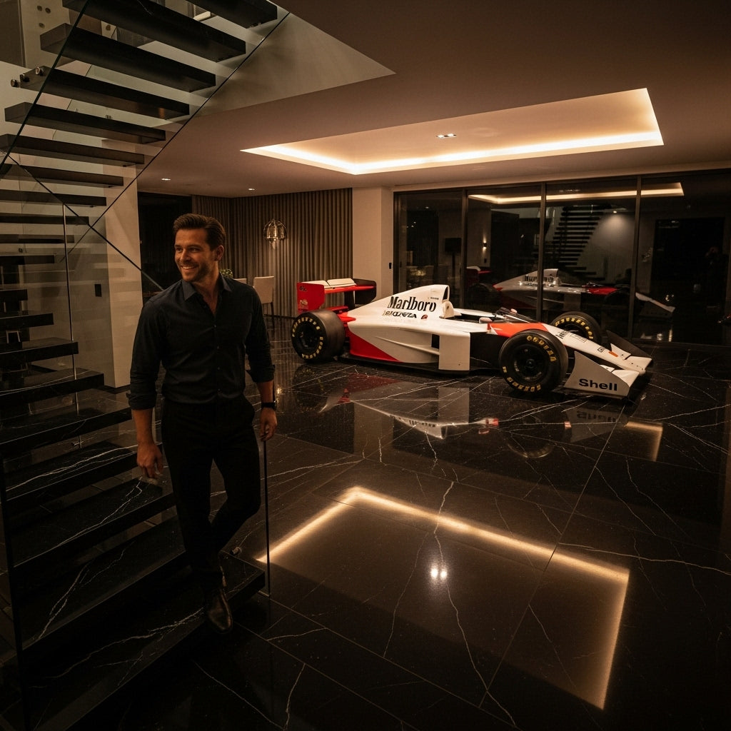 Relógio Marculino Bellencourt em Couro