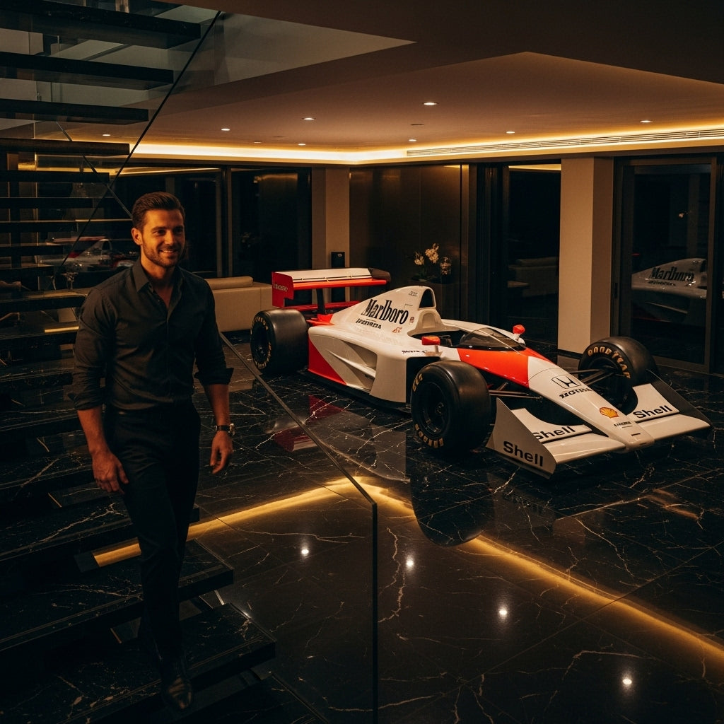 Relógio Marculino Bellencourt em Couro