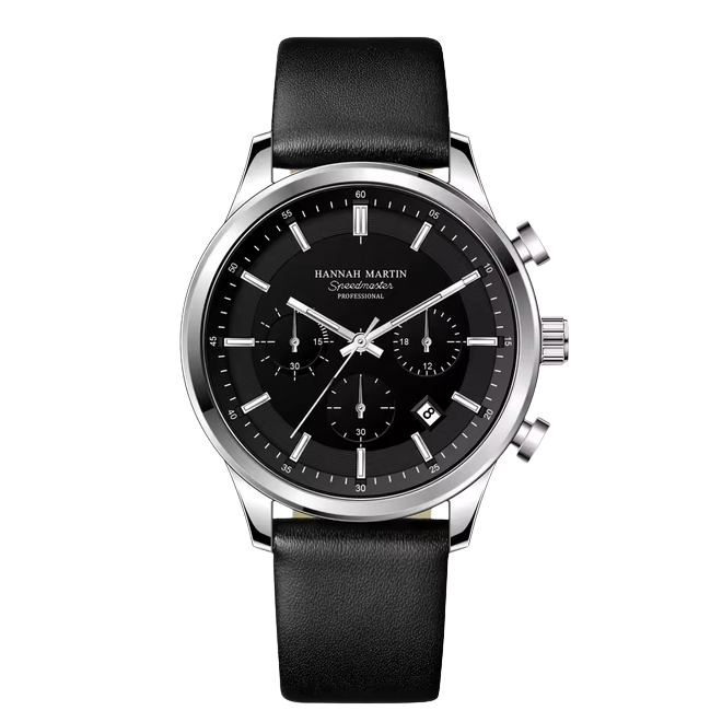 Relógio Marculino Bellencourt em Couro