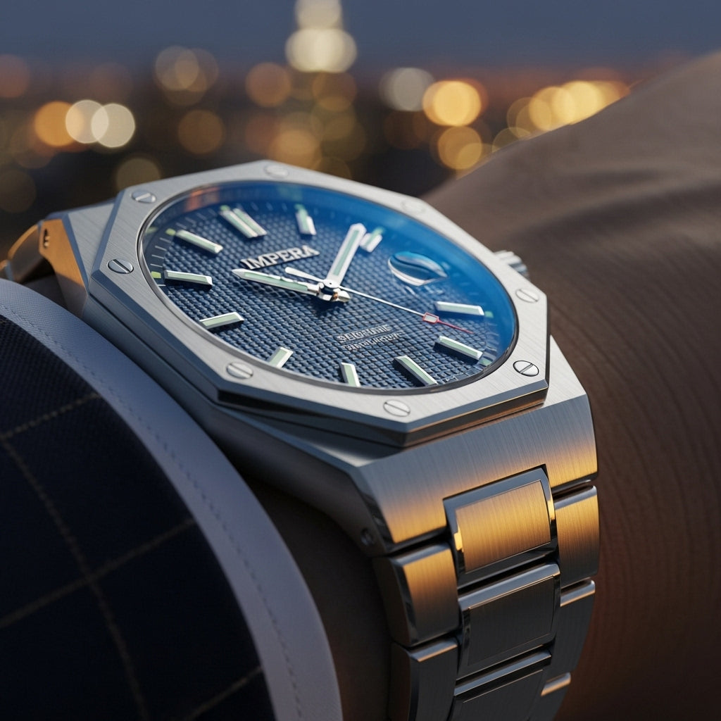 Relógio Masculino Portovin em aço