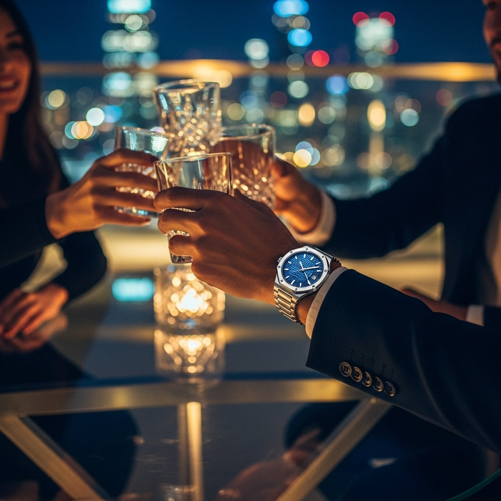 Relógio Masculino Portovin em aço