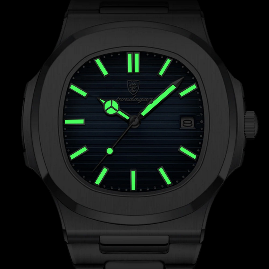 Relógio Masculino prateado em aço Nume